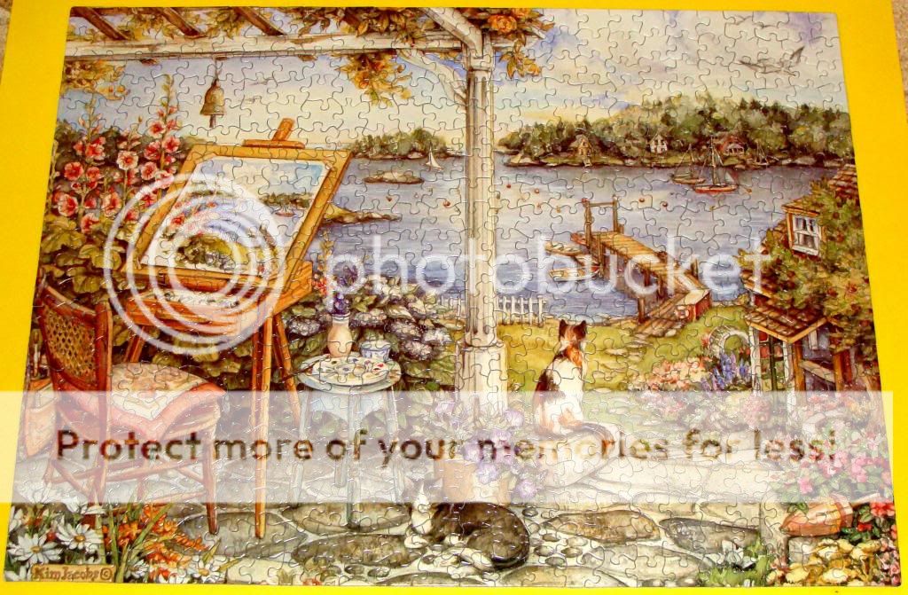 KIM JACOBS Master Pieces Puzzle WATERVIEW 550 Pieces Artist Supplies 2