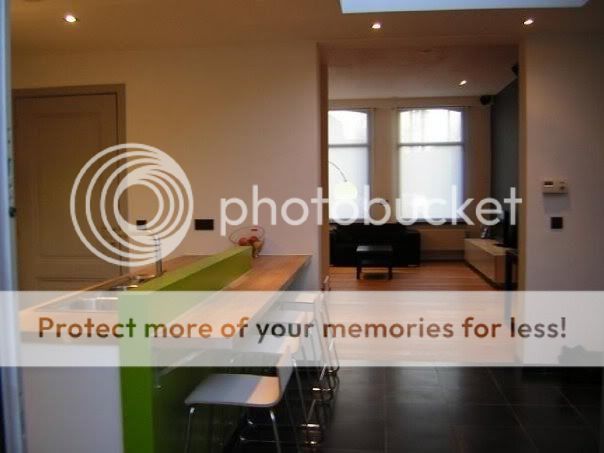 Keuken » keuken met toog inspirerende fotos en ideeën van het ... Overgang keuken woonkamer