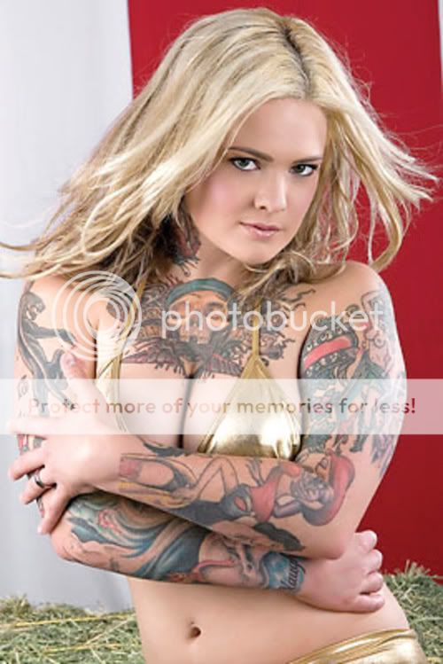 Girl Tattoo with Art Design Tattoo for Girl so Sexy