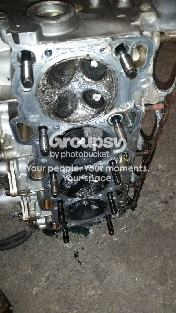 one destroyed evo engine | Lancer Register Forum