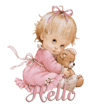 littlegirlandbear-hello.gif