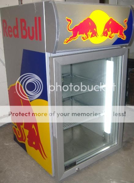 red bull refrigerator parts